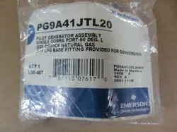 PILOT GENERATOR ASSEMBLY, WHITE RODGERS, EMERSON PG9A41JTL20
