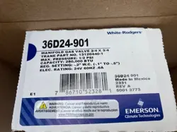 WHITE RODGERS 36D24-901 VAL08853 GAS VALVE (NEW)