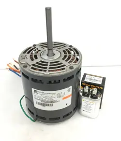 EMERSON K55BWDRJ-7033 HQ1010263EM BLOWER MOTOR 3/4HP RPM 1100/4SPD USED CME299