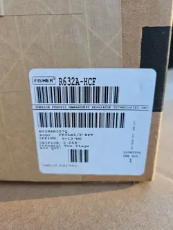 EMERSON-FISHER LP-GAS EQUIPMENT R632A-HCF INTEGRAL 2-STAGE REGULATOR, 9-13