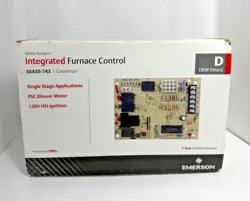 WHITE RODGERS INTEGRATED FURNACE CONTROL 50A55-743 GOODMAN EMERSON