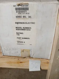 NEW EMERSON K55HXMSR-5232 DIRECT DRIVE 1/3 HP BLOWER MOTOR 4 SPEED