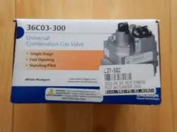 WHITE-RODGERS 36C03-300 UNIVERSAL COMBINATION GAS VALVE EMERSON NEW IN BOX