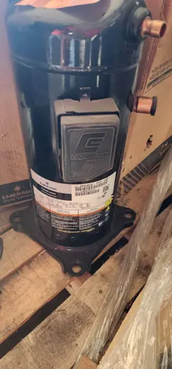 FOR EMERSON ZP83KCE-TFD-950 COPELAND SCROLL COMPRESSOR 460V-AC 3PH 45BAR. 