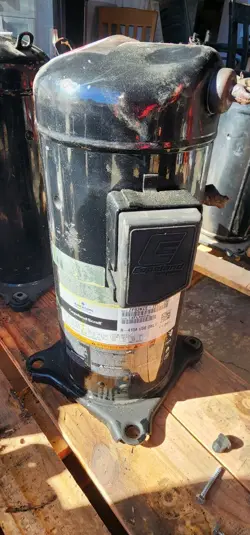  EMERSON ZP83KCE-TFD-250 COPELAND SCROLL COMPRESSOR 460V-AC 3PH 