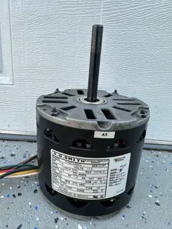 AO SMITH F48F93B22 BLOWER FAN MOTOR 1/3HP 1100/4SPD 115V 407460