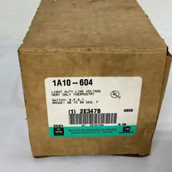 1A10-604 LIGHT DUTY LINE VOLTAGE THERMOSTAT