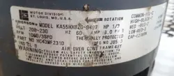 BLOWER MOTOR 1/3