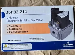EMERSON 36H32-214 SINGLE STAGE GAS VALVE