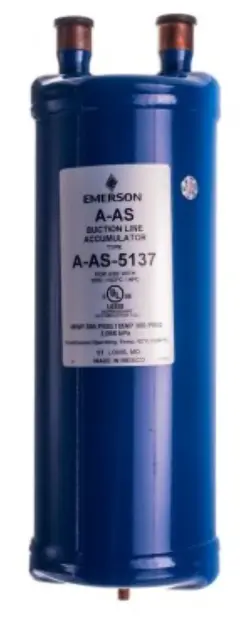 EMERSON A-AS 5137 REFRIGERATION SUCTION LINE ACCUMULATOR
