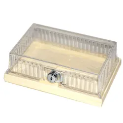 WHITE RODGERS EMERSON F29-0231 THERMOSTAT GUARD WITH KEYED LOCK
