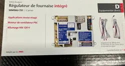 EMERSON WHITE RODGERS 50M56U-751 INTEGRATED FURNACE CONTROL CARRIER NIB HM-ROC