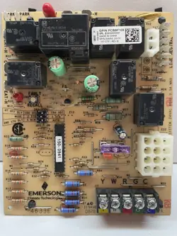 EMERSON PCBBF109  FURNACE CONTROL BOARD USED WORKING