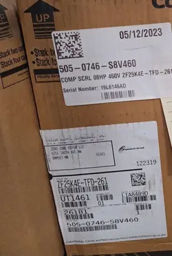 ZF25K4E-TFD-261 SCROLL COMPRESSOR