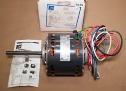 EMERSON 8893 PSC DIRECT DRIVE FAN & BLOWER MOTOR 1/3 HP 1075 RPM 3 SPD 115V