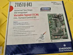 EMERSON WHITE RODGERS UNIVERSAL 21V51U-843 TWO STAGE HSI INTERATED CONTROL