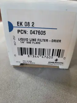 ALCO EK-082, REFRIGERANT FILTER DRIER, 1/4