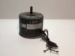 EMERSON FAN MOTOR K55HXPEW-1418, 1/8HP, D156743P01, 200/230V, 0.74A, 825RPM