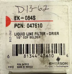 EMERSON EK-084S LIQUID LINE FILTER DRIER PN# 047610