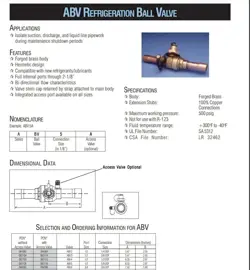 EMERSON / ALCO 062114 ABV 3 A 3/8