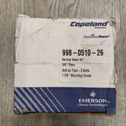 COPELAND / EMERSON 998-0510-26  SERVICE VALVE KIT  3/8