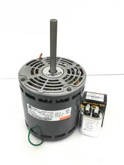 EMERSON K55BWDRJ-7033 HQ1010263EM BLOWER MOTOR 3/4HP RPM 1100/4SPD USED CME600