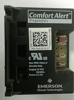 EMERSON COMFORT ALERT DIAGNOSTICS 543-0010-01  (4204) C2 CP