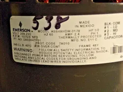 MOTOR 1075 RPM