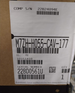 COMPRESSOR M7ZH-H055-CAV-177