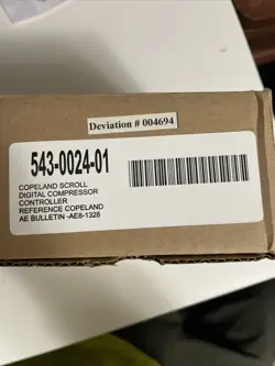 COPELAND SCROLL DIGITAL COMPRESSOR CONTROLLER AE8-1328 