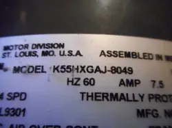 LENNOX 21L9301 BLOWER MOTOR K55HXGAJ-8049