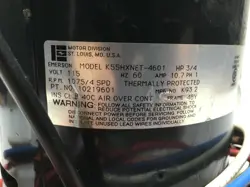 3/4HP 1075RPM