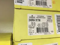 REFRIGERATION,  SUPER MARKET, RACK SOLENOID VALVE, 240RA9T7M
