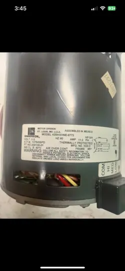 A/C 3/4HP 3-SPD