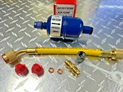 RECOVERY UNIT, VACUUM PUMP, PRE-FILTER-DRIER KIT WITH HOSE, CAP MALE ADAPTER