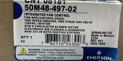 EMERSON 50M48-497-02 D346299P01 CNT08181 FURNACE CONTROL BOARD