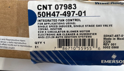 EMERSON 50H47-497-01 MAIN HVAC CONTROL CIRCUIT BOARD D346300P01
