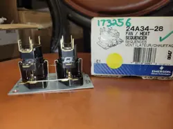 EMERSON 24A34-28 FAN/HEAT SEQUENCER