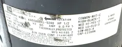 MOTOR 1/2HP