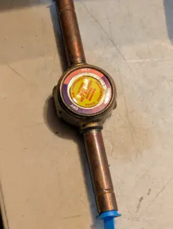 EMERSON HMI 1TT3 REFRIGERANT LIQUID MOISTURE INDICATOR