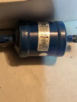 LOT OF 2  EMERSON  EK-082, REFRIGERANT FILTER DRIER, 1/4