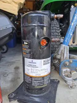 NEW EMERSON COPELAND SCROLL AC CONDENSER COMPRESSOR #ZP244K5E-PFV-800