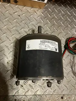 YORK 024-27596-000 EMERSON K55HXKWA-9803 OEM CONDENSER FAN.  SAME DAY SHIPPING