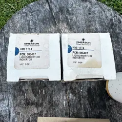 2 X EMERSON LIQUID/MOISTURE INDICATOR HMI 1TT4 ODF 1/2