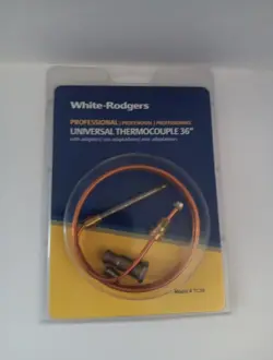 EMERSON - WHITE RODGERS  UNIVERSAL THERMOCOUPLE, ADAPTER FITTING, 36-IN. TC36