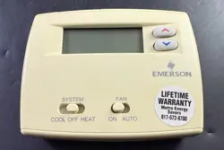 EMERSON 1F89EZ-0251 BLUE EASY SET 2H/1C HEAT PUMP TEMPERATURE UNTESTED VB3