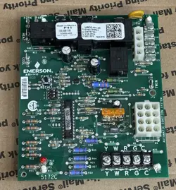 EMERSON 50M56-495-04 FURNACE CONTROL BOARD TRANE D345780P01 CNT 07941 🔥 CHECKED