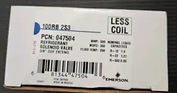 1PCS EMERSON 100RB2S3 REFRIGERANT SOLENOID VALVE