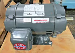 🔥NEW US EMERSON 5 HP ELECTRIC MOTOR 184T 208-230/460VAC 1760 RPM 3Ø D5E2D AD77