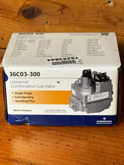 EMERSON 36C03-300 WHITE-RODGERS FURNACE BOILER GAS VALVE NIB